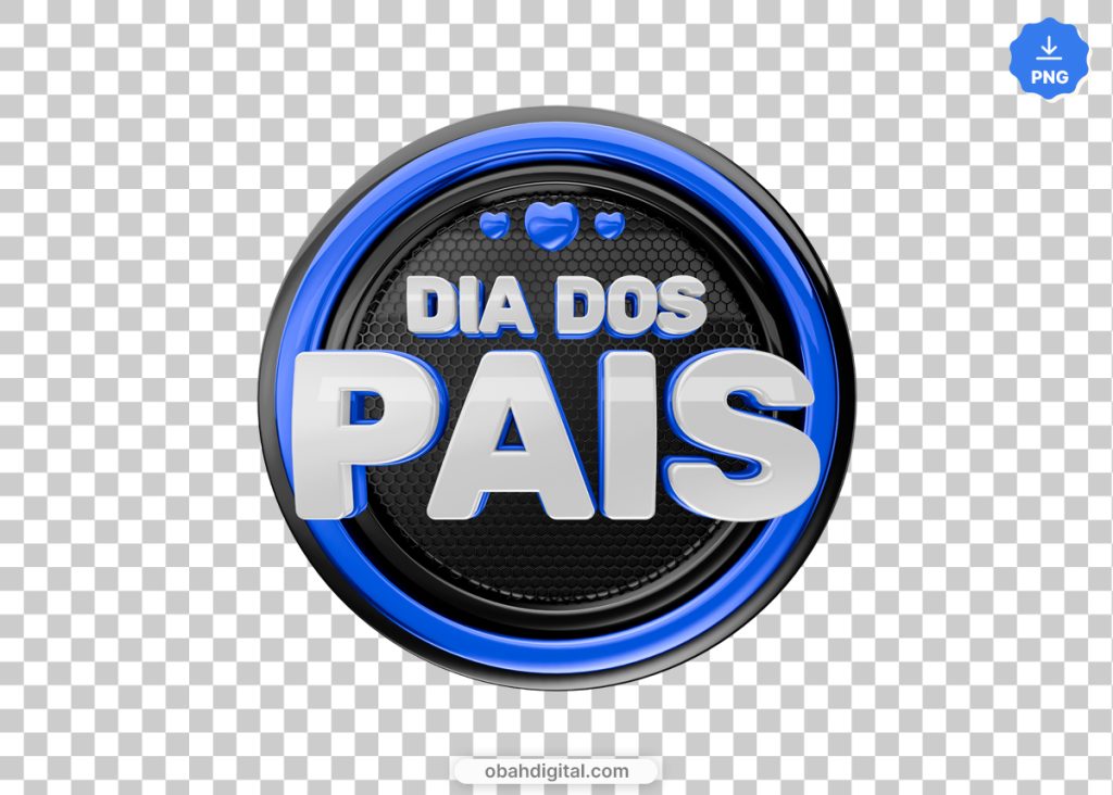 Dia dos Pais Selo 3D Varejo