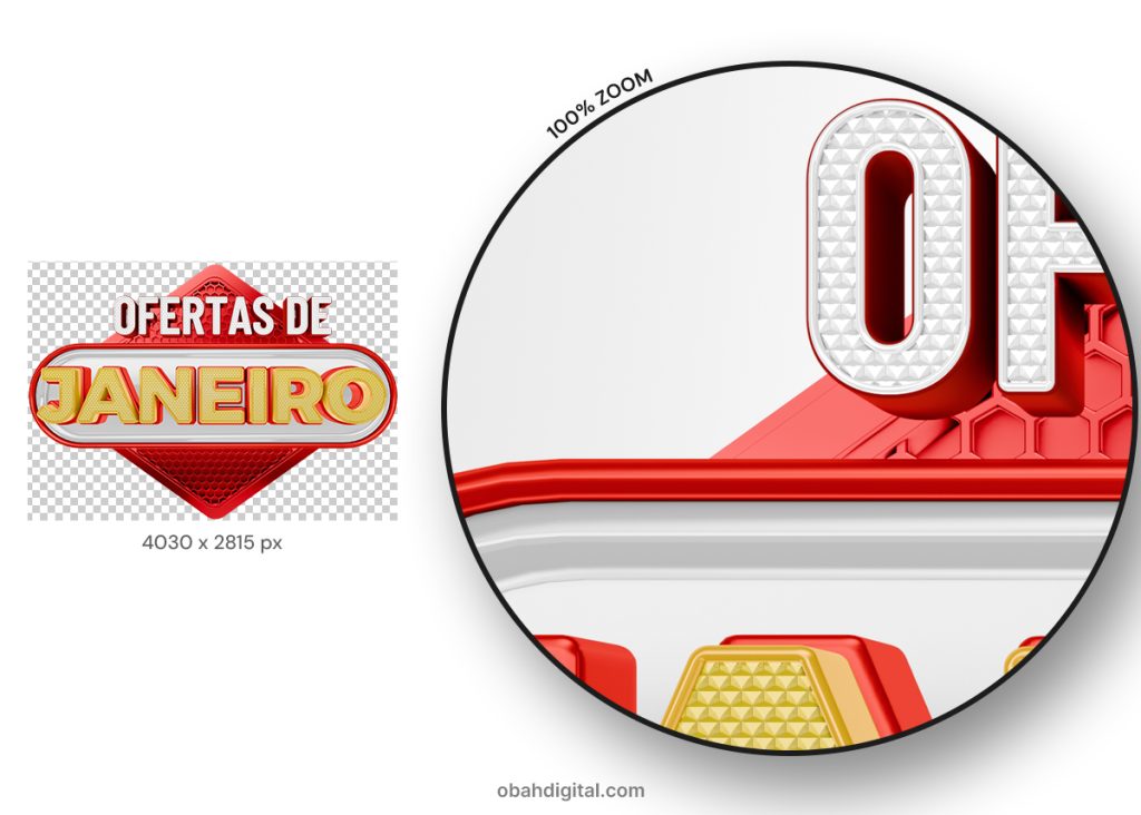 Oferta Meses Selo Varejo 3D